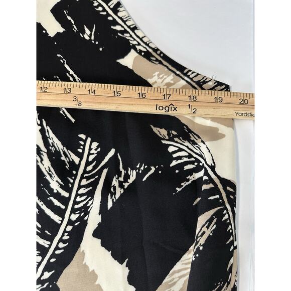 Tyche Sun Dress Tropical Knee Length Made in the USA Size Large Beach Cruise - Picture 11 of 13